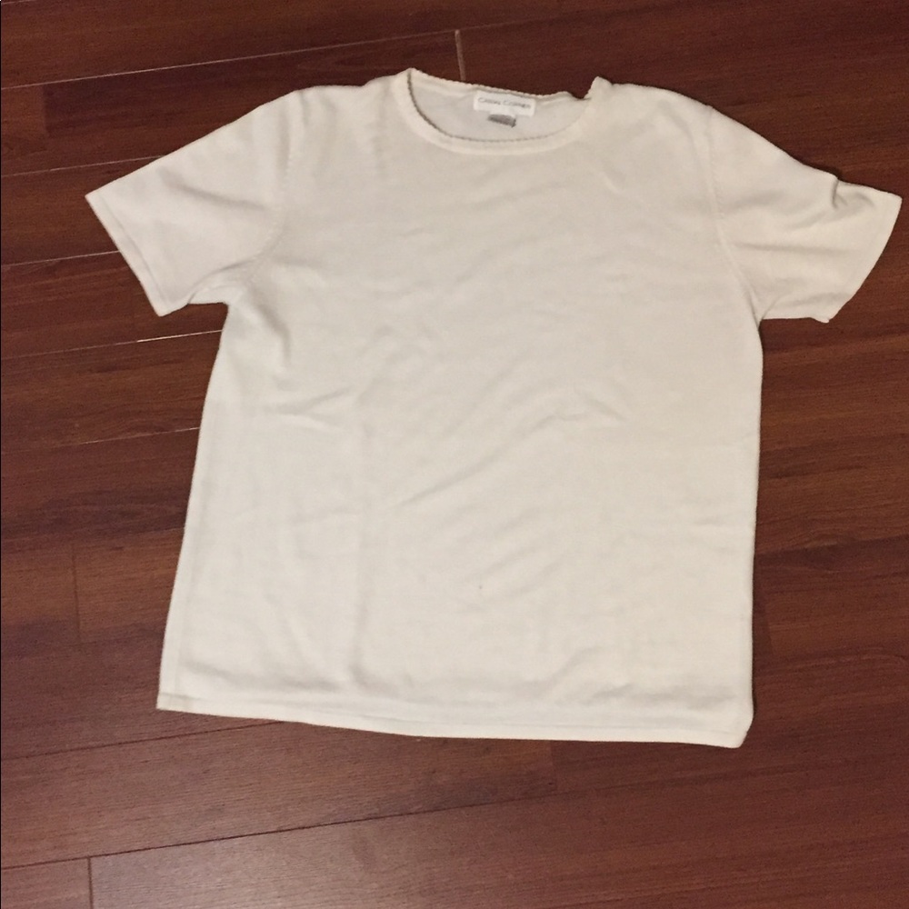 Casual corner cream shirt
